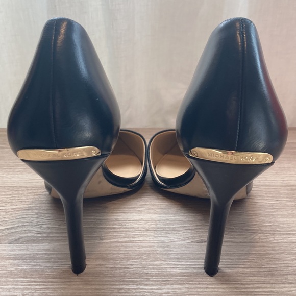 Michael Michael Kors stiletto heels gold logo 8 - Picture 5 of 16